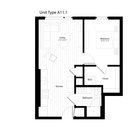 A11.1 floor plan Addison