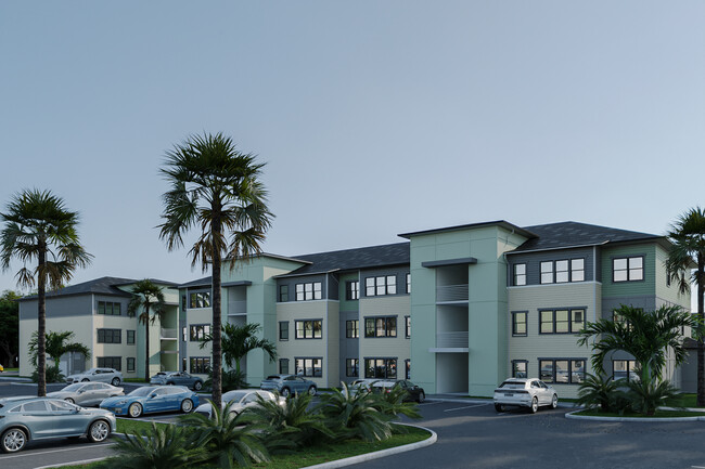 Exterior rendering - Brisas de Osceola Apartments