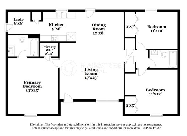 3 Bedroom Pet-Friendly Home in Rockmart, GA with Main Street Renewal