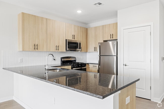 Model B - 2BR, 2BA - 1,215SF - Kitchen