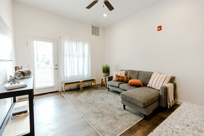 Light and Bright Living Room - Homestead Collection Apartments