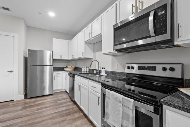 Gourmet Kitchen with Stainless Steel Appliances
