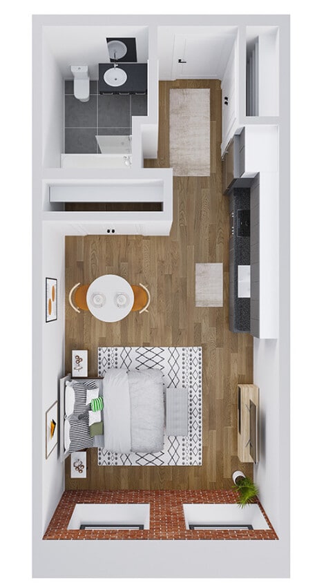 Floor Plan - Studio