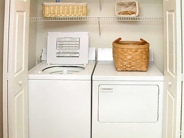 Lavandería dentro del apartamento