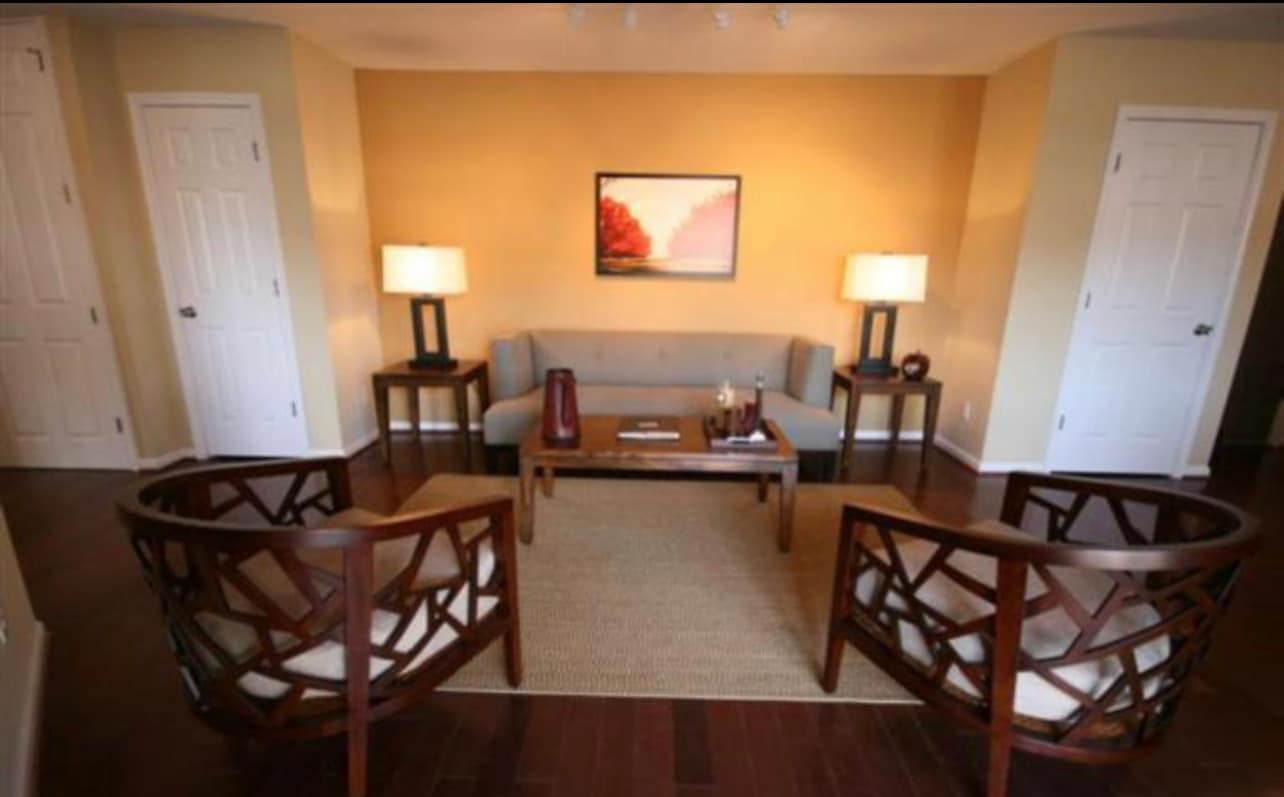 Living room area with furniture - 1386 Bryant St NE Unit 101