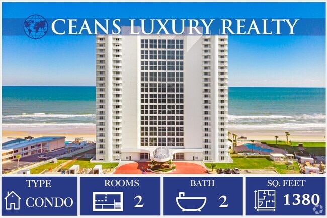 Building Photo - Direct Oceanfront Furnished Condo with Bre... Unit 1907