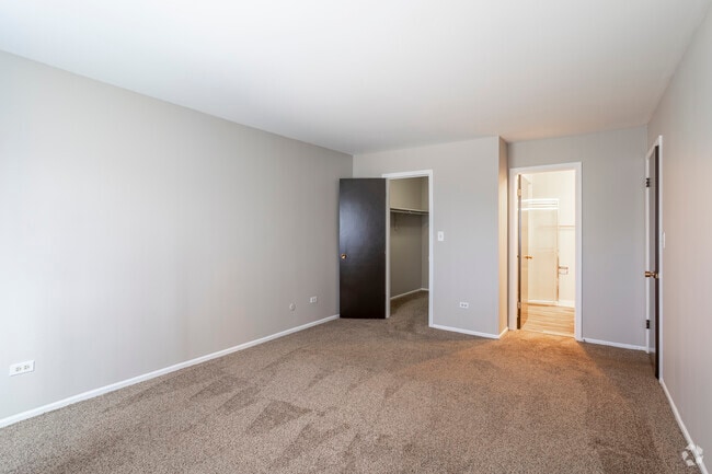 2BR, 2BA - 1,200SF - Primary Bedroom