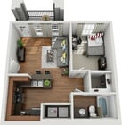 A1: 1BD | 1BA | 553 SF