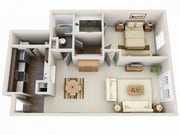 1BR/1BA