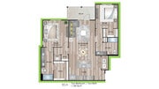 B5 floor plan Granary Flats
