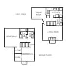 2BR/2.5BA