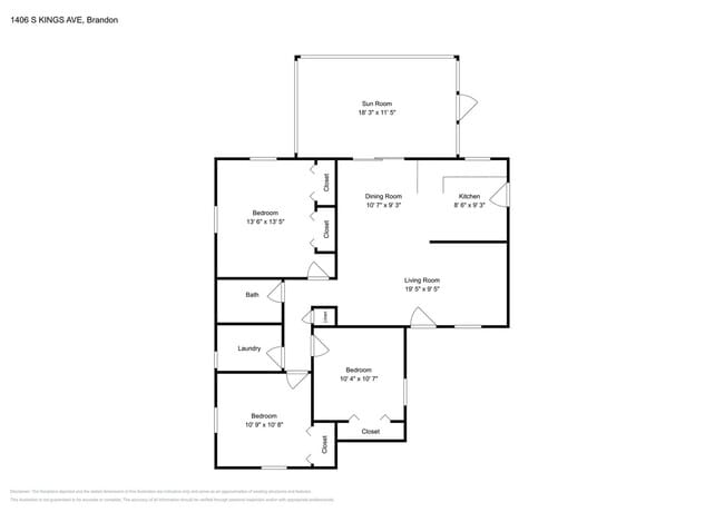 Photo - Remodeled 3-Bed, 1-Bath Home for Rent in B...