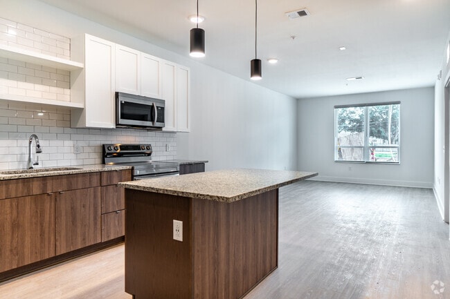 1BR- 1BA - 531SF - Kitchen - Revel