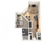 1 Bed 1 Bath