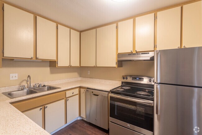 2 BR, 1 BA - 680 SF - Meadowlark Apartments
