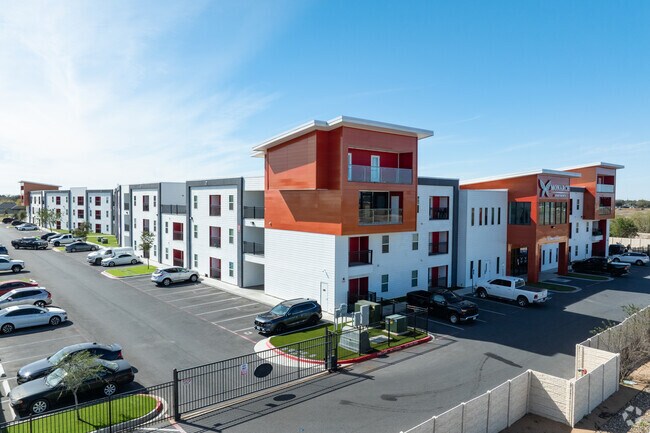 East Entrance - Monarch Apartments