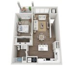 Floor Plan 1E | Seasons at North Aurora | Apartments in North Aurora, IL