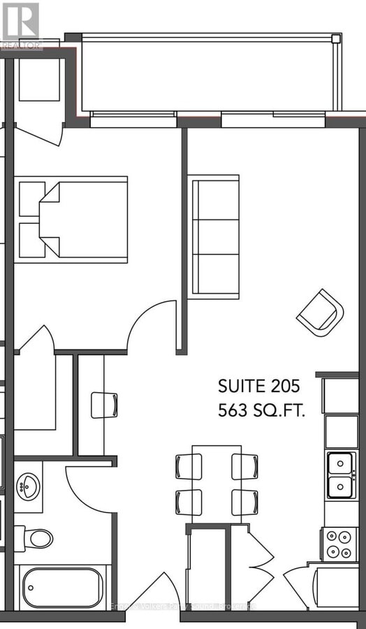 Photo - 205 - 410 FIRST STREET N Unité 205