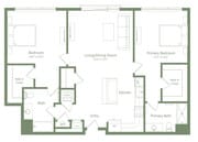 B9.2 floor plan Enclave at Raritan