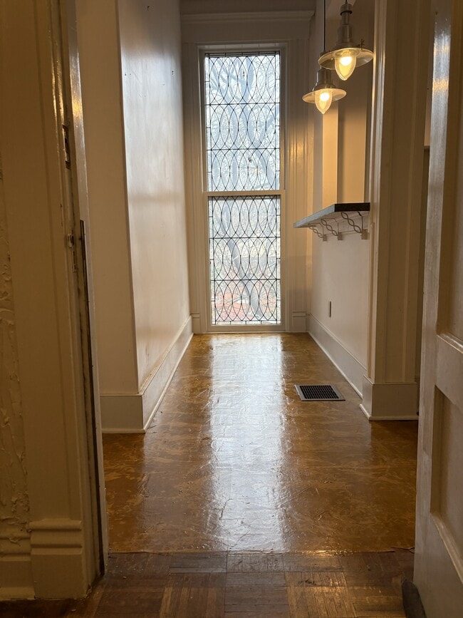 View at entry door looking toward garden - 1445 S 4th St Unit 2
