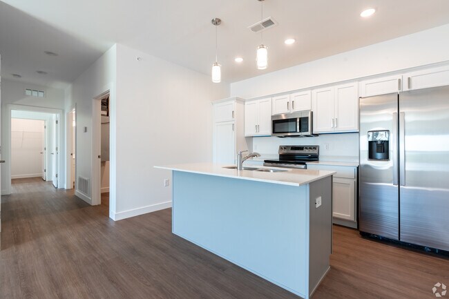 Distribución de la unidad modelo - Cocina - Galena Commons