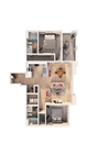 The Roosevelt Arlington Commons- B2D Floorplan