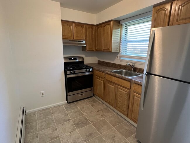 Spacious kitchens