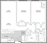 2G.3 floor plan Esplanade at National Harbor