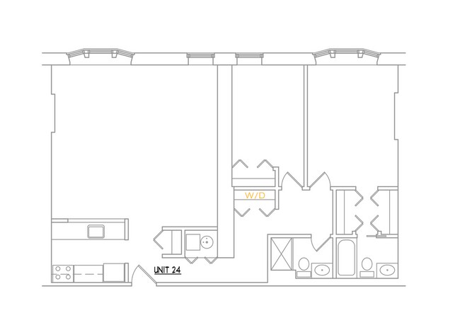 Photo - Renovated 2BR | Granite Kitchen | In-Unit Laundry Unit Apt 26