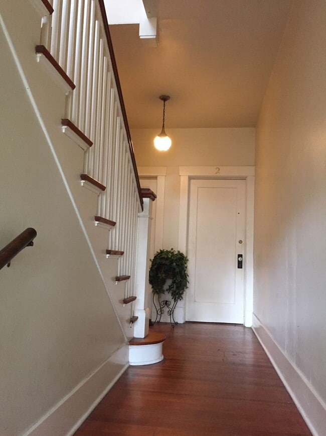 Entryway 1 and 2, 3 and 4 upstairs