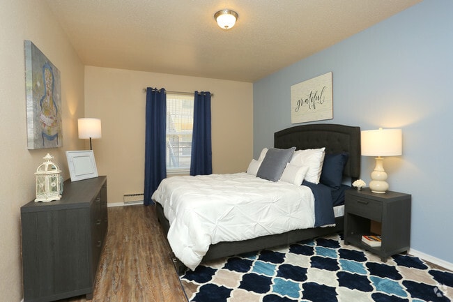 2BR Model - First Bedroom - Forest Oaks Apartments