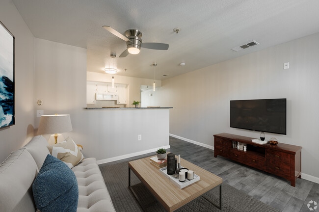 1 dormitorio, 1 baño - Sala de estar - Fremont Villas