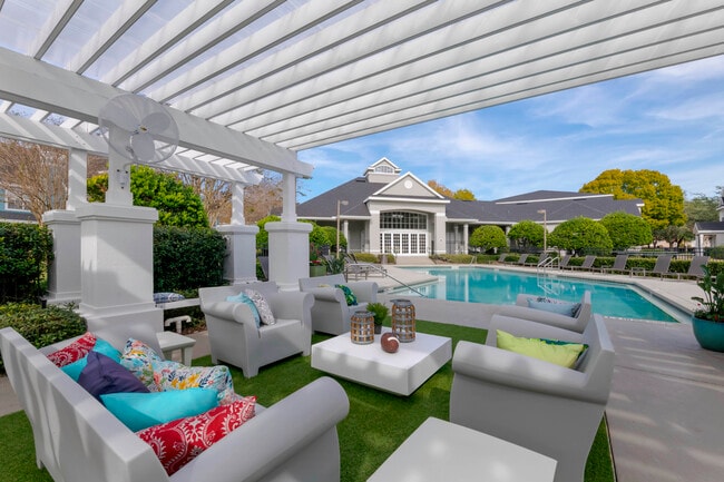 Scenic outdoor seating designed for relaxation