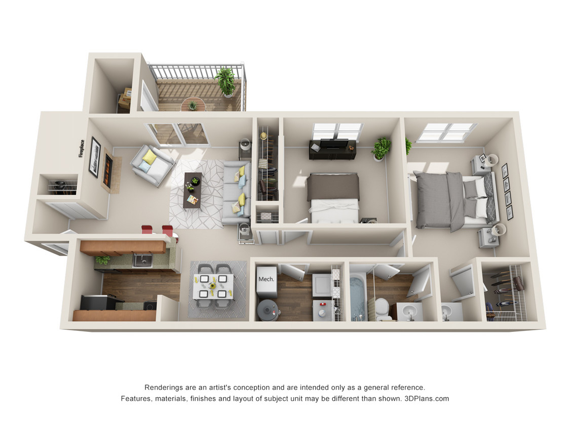 Floor Plan - Kentucky H 2x1