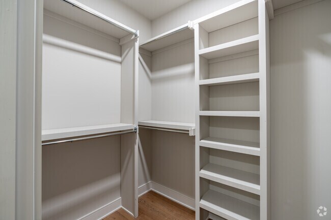Spacious Walk In Closet