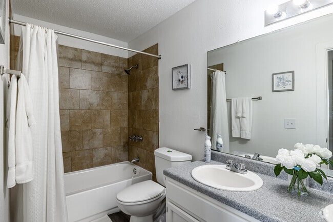 1BR, 1BA - 645SF - Bathroom