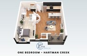 Plano 3D de Hartman Creek