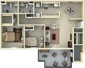 Laurel Oak 2 Bedroom