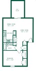 1BR/1BA