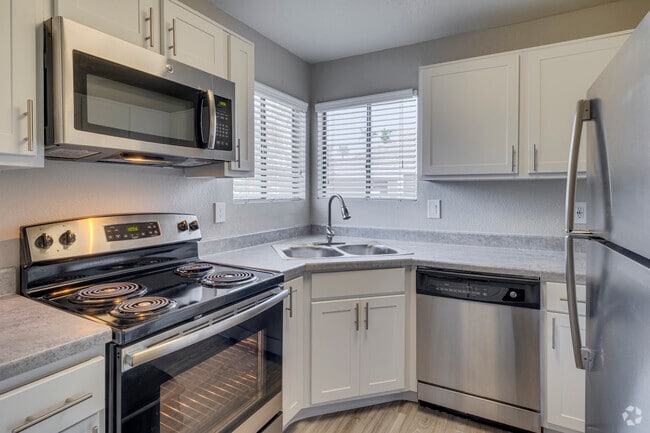 Kitchen - 1BR, 1BA - 789SF - Morningside at Scottsdale Ranch