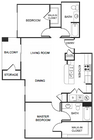 Spring River C1 Two Bedroom