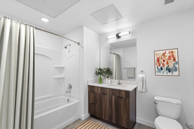 Baño decorado virtualmente - Mesa Vista