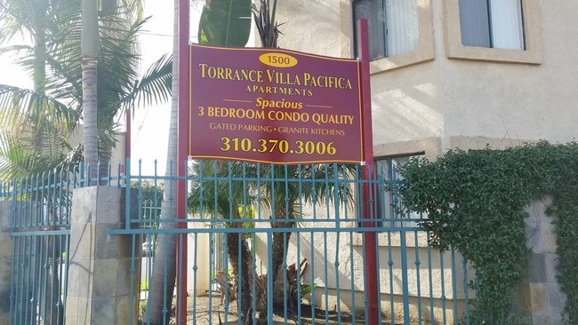 Sign - Torrance Villa Pacifica