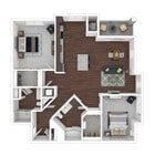 B7 3D Floor plan