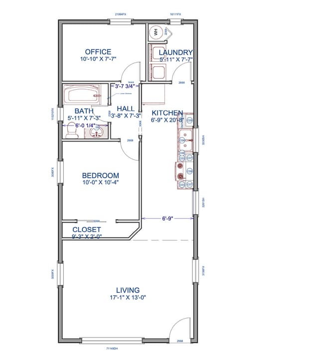 Photo - Newly Remodeled 1 Bedroom with an Office Unit 67 Rima