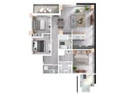 Willow floor plan 3D