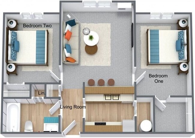 Photo - $995 | 2 Bedroom, 1 Bathroom Apartment | C...