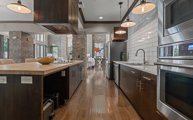 Resident Catering Kitchen at Riverhouse Apartments in Little Rock, Arkansas