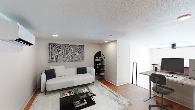 Área de loft (apartamentos de la serie 100)