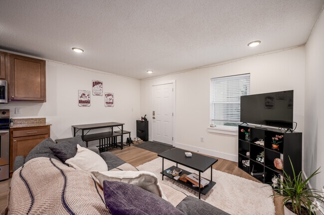 2BR, 2BA - 1,100SF - Living Room